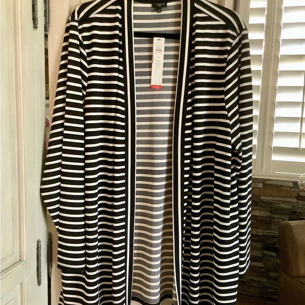 Talbots Knit Jersey Cardigan  Size 3X